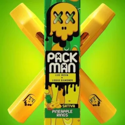 PackMan Pineapple Ring – Disposable Vape (Hybrid)